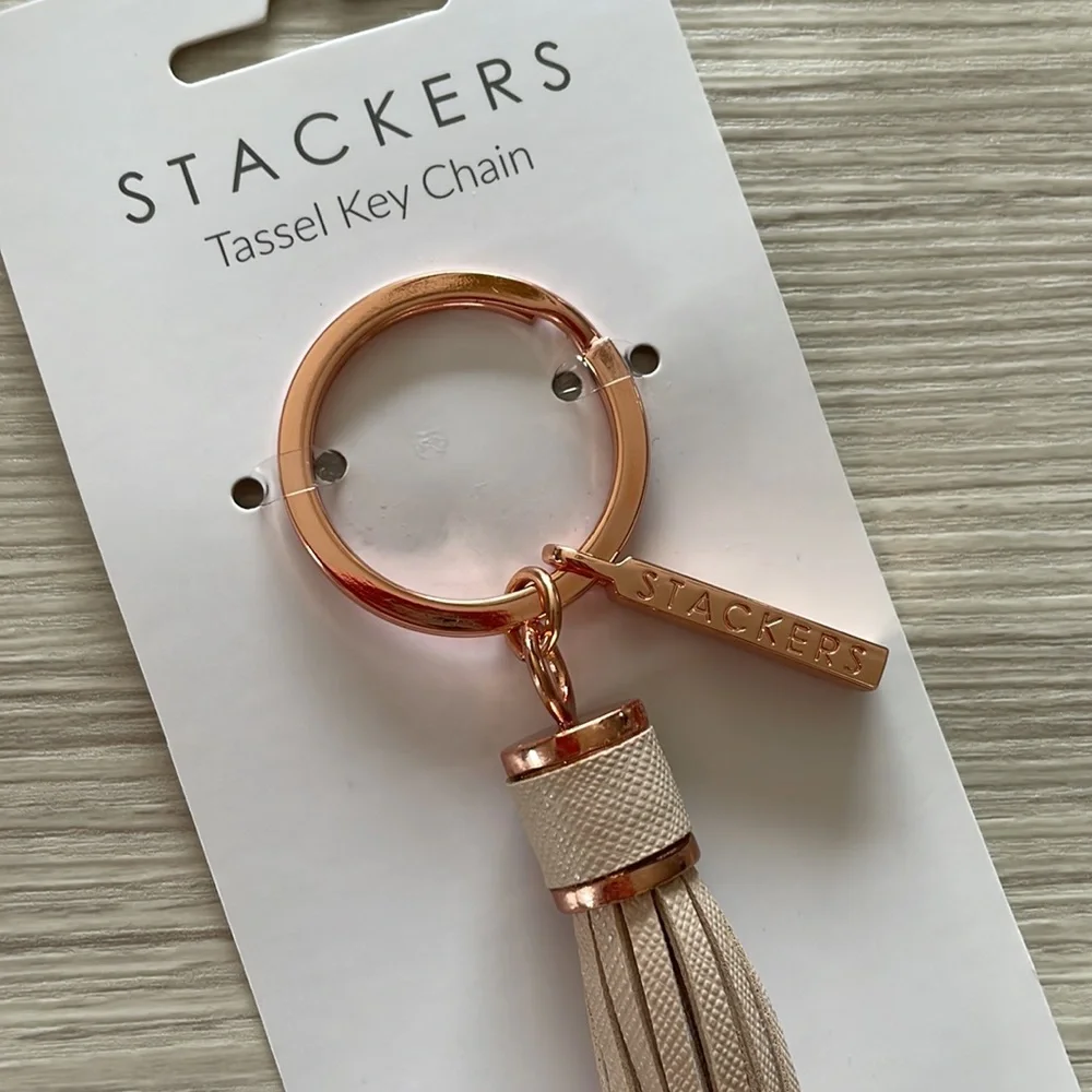 Stackers Tassel Key Chain